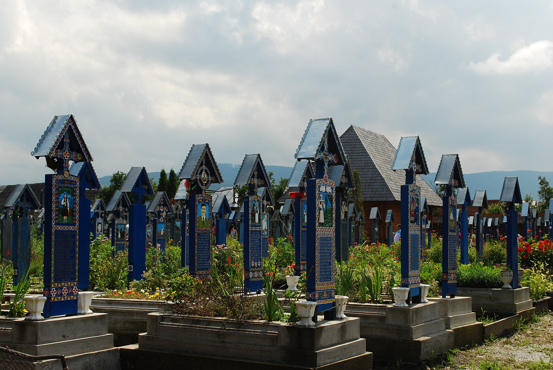 Cimitirul Vesel din Săpânța, Maramureș, România